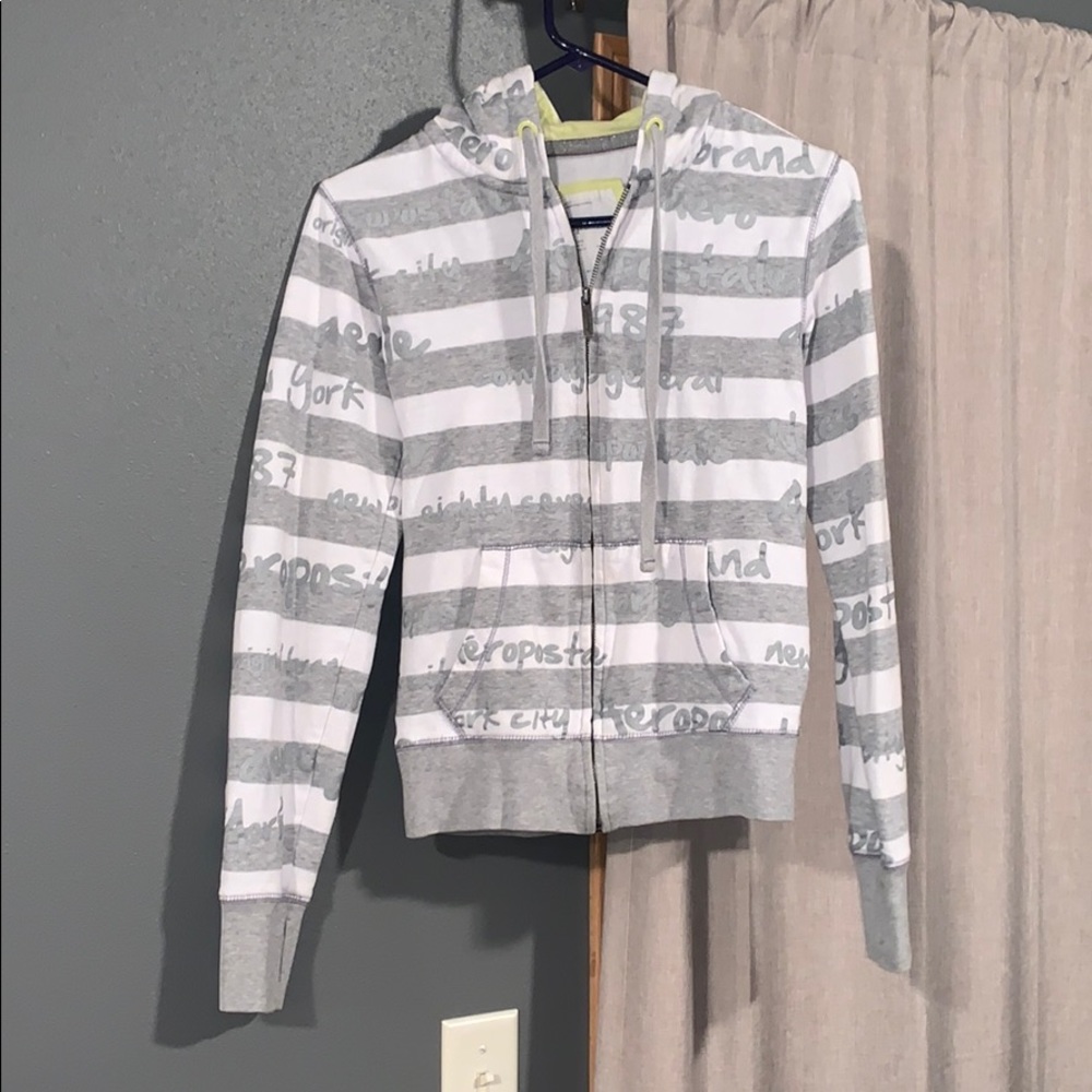 Aeropostale size small hooded zip up